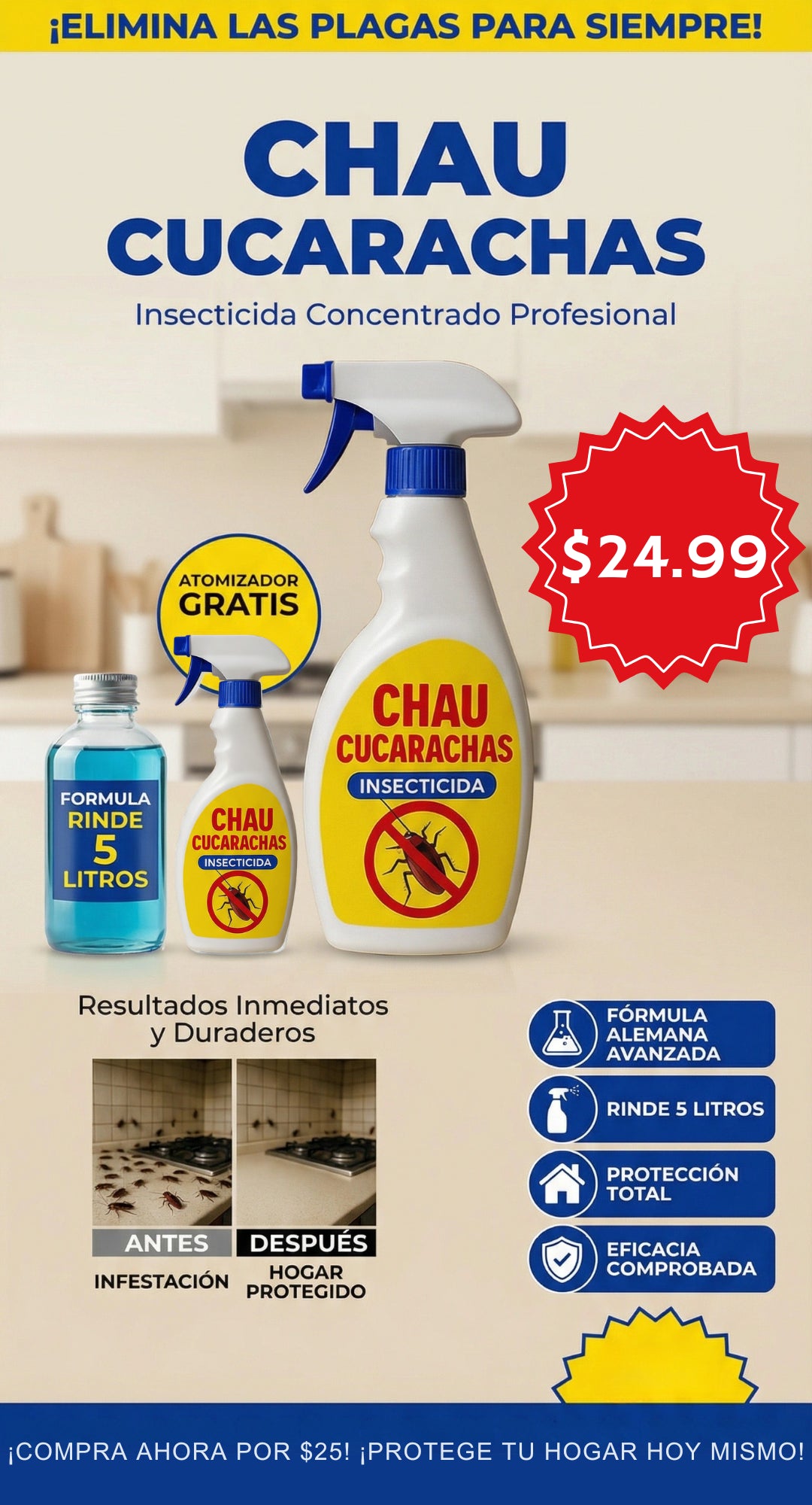 Chau Cucarachas