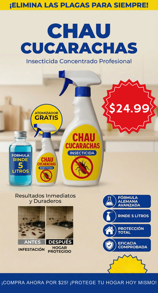 Chau Cucarachas