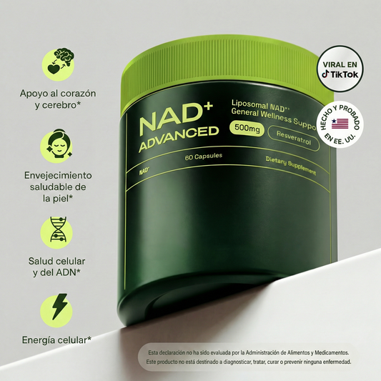 LIPOSOMAL NAD NICOTINAMIDA Y RESVERATROL
